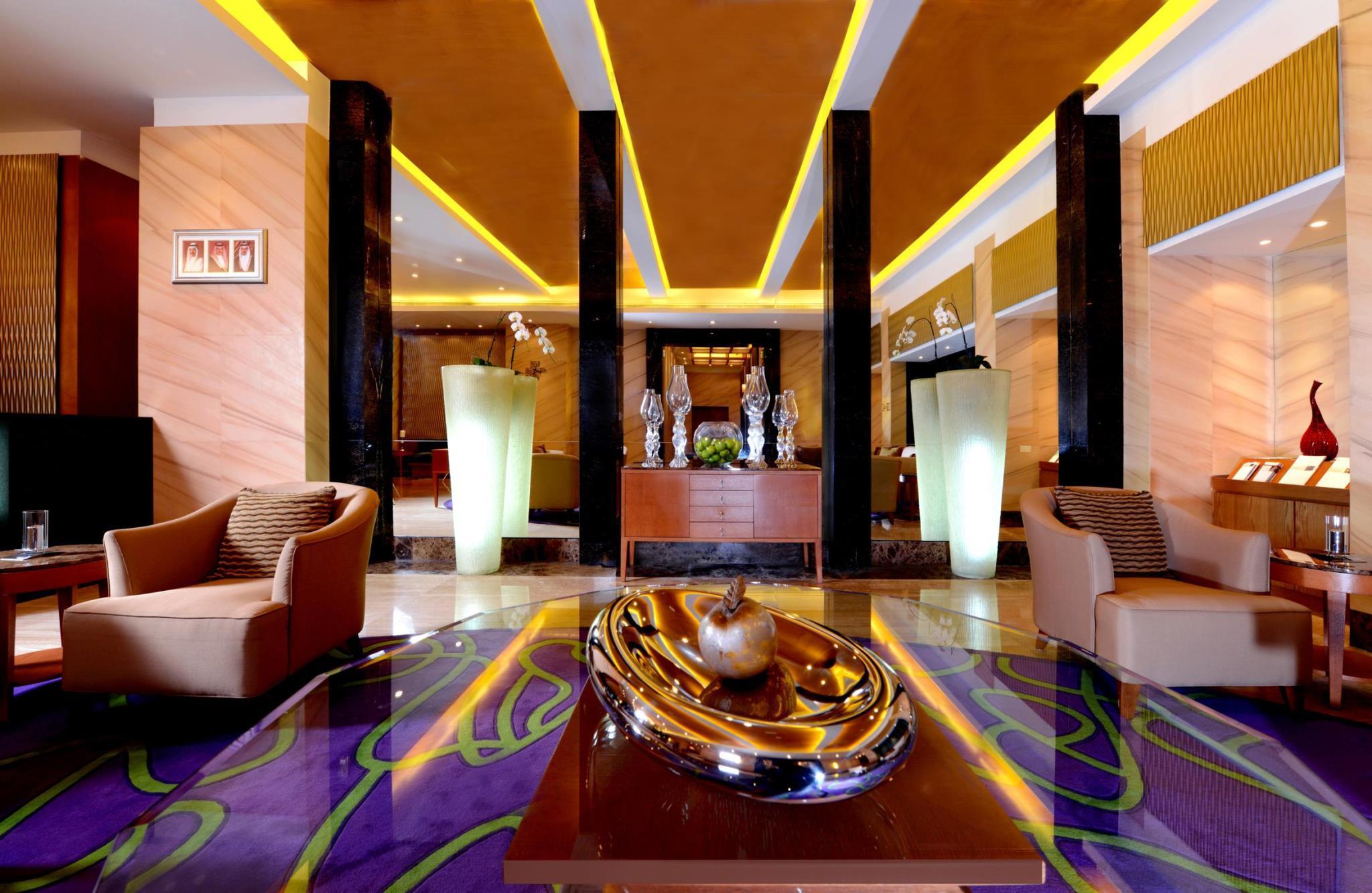 Fraser Suites Seef Bahrain Manama Exterior foto Lobby