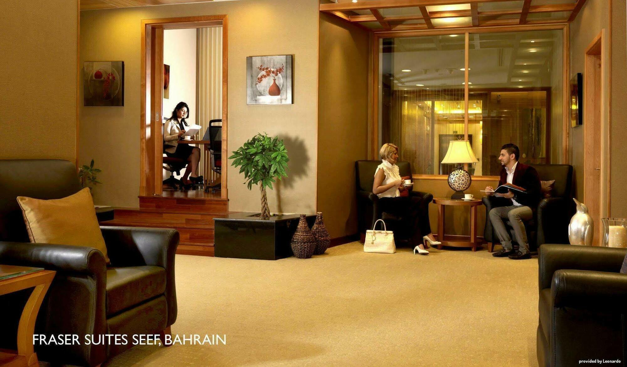 Fraser Suites Seef Bahrain Manama Exterior foto Interior of the hotel